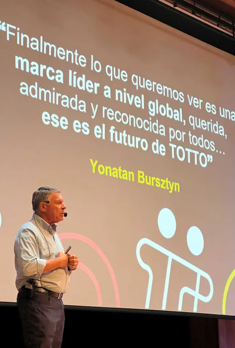 "Hemos ido construyendo una empresa piso por piso, escalón por escalón", Yonatan Bursztyn, gerente de TOTTO