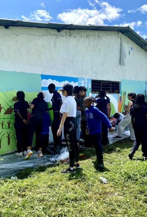 Murales rurales en el municipio de Padilla: conectando a la comunidad con su identidad