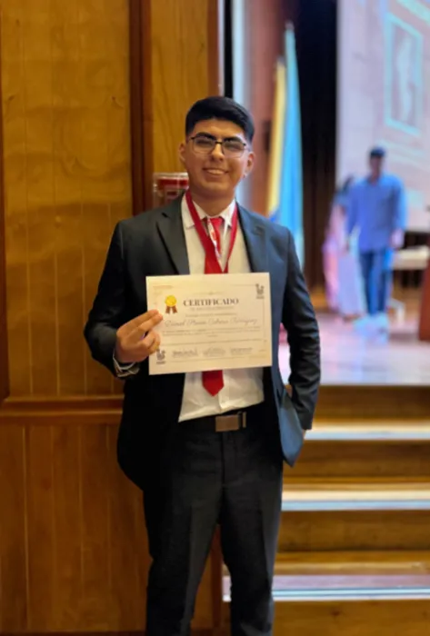 Daniel Steven Cabrera Rodríguez, estudiante de la Carrera de Economía de la Universidad Javeriana Cali